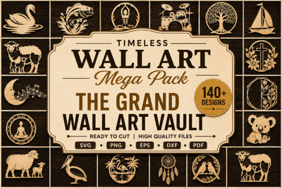 Download Timeless Wall Art Mega Pack SVG Bundle - Bundle Collection