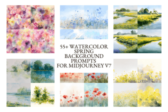 Download Watercolor Spring Background Prompts - Spring background Collection
