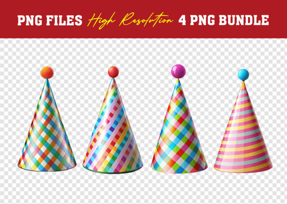 Download 3D PNG Birthday Party Hat Mega Bundle - Bundle Collection