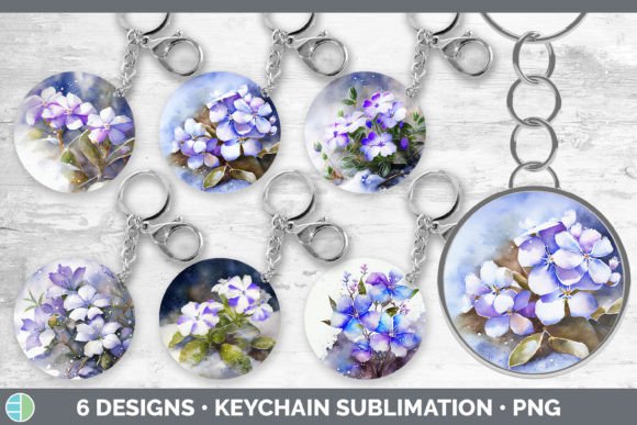 Download Snowy Periwinkle Keychain Bundle | Keyri - Bundle Collection