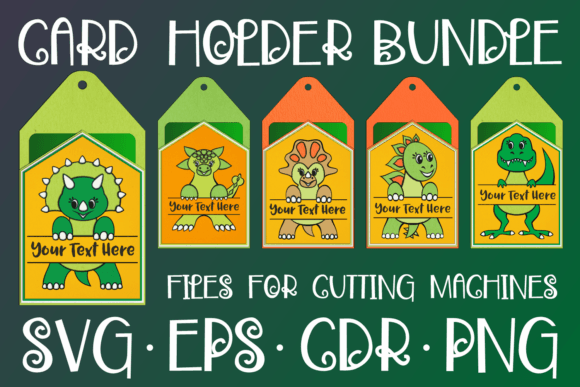 Download Dino Split for Name | Card Holder Bundle - Bundle Collection