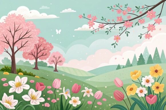 Download Spring Background Design - Spring background Collection