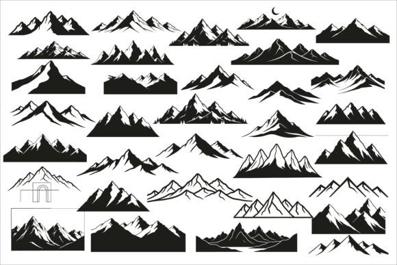 Download Modern Scandinavian Mountain Wall Art - Scandinavian Collection
