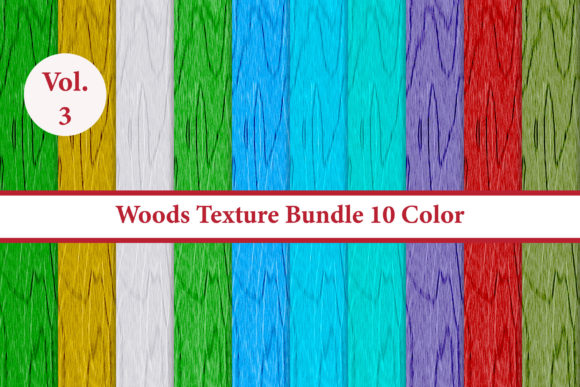 Download Wood Grain Textures 10 Color Vol.3 - Grain Collection