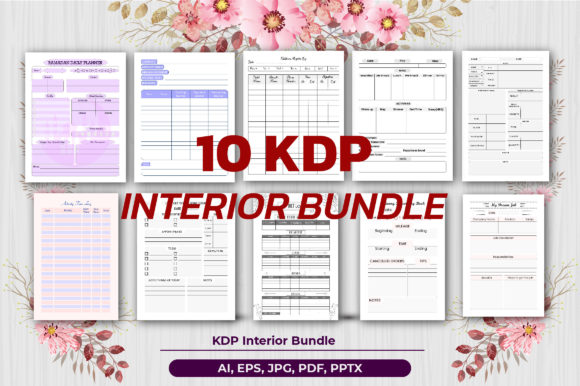Download KDP Interior Bundle Editable Templates - Bundle Collection